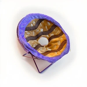 Samoas Cookie Doll Chair, Papasan Style Purple Frame Trim - Girl Scouts Brownies - Picture 1 of 10