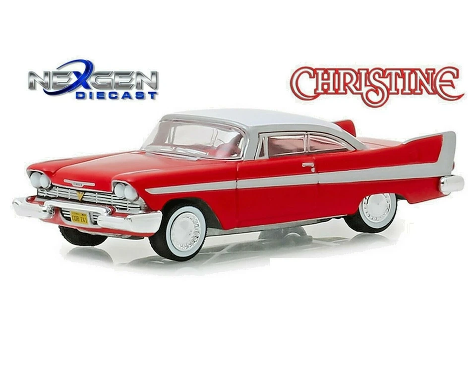 Greenlight 1/64 Hollywood 23 Christine 1958 Plymouth Fury 44830C