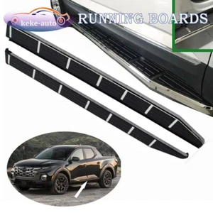 Se adapta a Hyundai Santa Cruz 2022-2024 barras Nerf fijas estribo peldaños laterales - Imagen 1 de 4