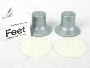 Laptop Cooling Stands, Blue Lounge Cool Feet, Suction Cups & Pads, Sweda# BL0705 - Picture 1 of 8
