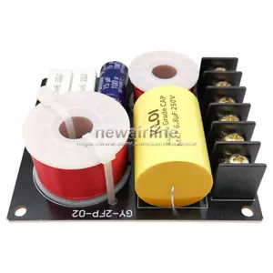 2pcs 100W High-Low 2 Way 2 Unit Hi-Fi Speaker Frequency Divider Crossover Filter - Picture 1 of 7