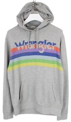Sudadera WRANGLER Para Hombre GRANDE Pullover Oversized Melange Gris - Imagen 1 de 4