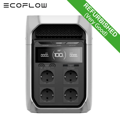 ECOFLOW Refurbished DELTA 3 Plus Tragbare Powerstation 1024Wh LFP Solarspeicher - Bild 1 von 4