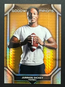 2024 Goodwin Champions Jurrion Dickey Platinum Orange Prism /399 #P69 - Bild 1 von 3