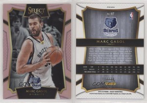 2015-16 Panini Select Concourse Pink Prizm /20 Marc Gasol #67