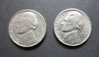 USA PAIR CONSECUTIVE  5 CENT COINS  WITH DIFFERENT MINT LETTERS   1983D  & 1984P