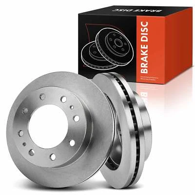 2x Rotores de freno de disco delanteros para Chevrolet Express 3500 2003-2021 GMC Sierra 3500 Foto 1 de 4