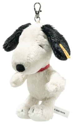 Steiff Snoopy Schlüsselanhänger - lizenziertes Stofftier Hund - 024726