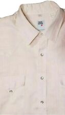 Pink Pinstriped PEARL BUTTON Shirt Silver Canyon That 90'S Show Y2K Men's 17/34 