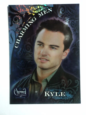 2005 CHARMED CONVERSATIONS - CHASE CARD - CHARMING MEN FOIL - CM-5    KYLE - Image 1 of 4
