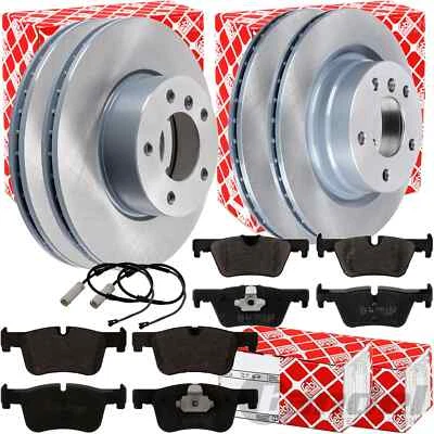 FEBI BREMSSCHEIBEN+BELÄGE VORNE+HINTEN passend für BMW 1er F20 F21 120d 120i - Bild 1 von 3