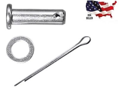 Harley Davidson 42460-80B Clevis Pin Rear Brake Pedal Washer Chrome 241047 Pivot - Image 1 of 4