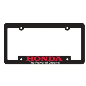 Genuine Honda License Frame Plate  "The Power of Dreams" NEW - Picture 1 of 1