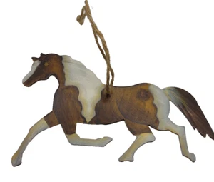 Pferd, Pinto Pony, Metallausschnitt, Pferdeschmuck - Bild 1 von 4
