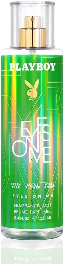 Bruma corporal con fragancia Playboy Eyes on Me para mujer 8,4 oz 250 ml nueva Foto 1 de 1