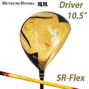 MUTSUMI HONMA MH500X Phoenix Titanium Driver 10.5° RH Graphite SR-Flex Japan NEW - Picture 1 of 12
