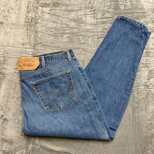 Vintage Levi's Men's 501 XX Straight Jeans Size 46x32 Blue Denim - Picture 1 of 12