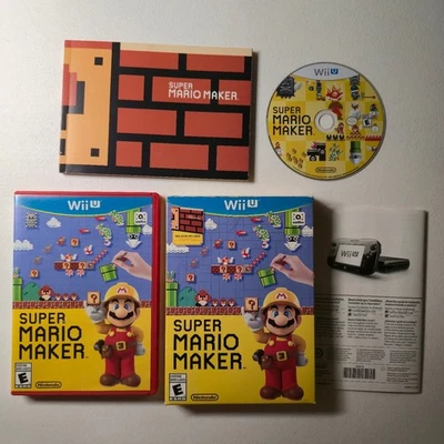 Видеоигра Super Mario Maker совместимая с Wii U многопользовательская Amiibo - Изображение 1 из 2