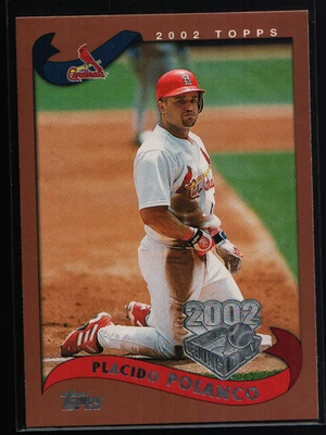 Topps 2002 Día Inaugural #57 - Plácido Polanco - Cardenales de San Luis 02-160 Foto 1 de 2
