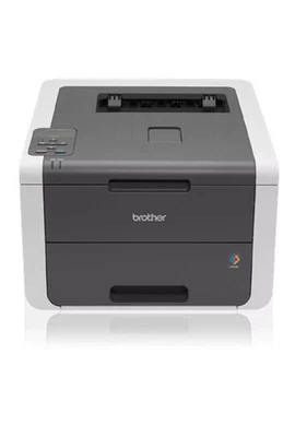 Brother HL-3140cw Colour Laser Printer A4 USB Wi-Fi HL3140CWZU1 - full toners - Image 1 of 4