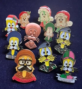 FELIX THE CAT EOD BOMB DISPOSAL POLICE / MILITARY RARE PIN BADGE - Picture 1 of 23