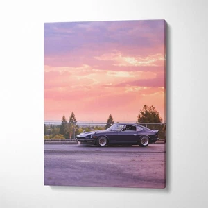 Nissan 240z High Resolution Museum Quality Vertical Canvas Print #014 - Picture 1 of 14