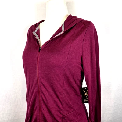 Ibex VT Hoody Dalia Women's L Zip Up Merino Wool Pullover Gorpcore Outdoors - Image 1 of 4