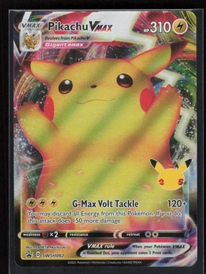 Pikachu VMAX - Holo SWSH062 Promo SWSH: Sword & Shield Promo Cards NM - Image 1 of 2