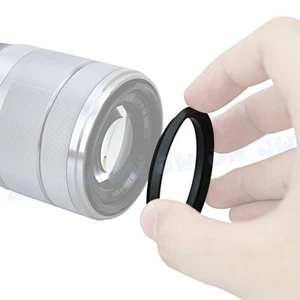 Black 46-52mm Step-Up Metal Adapter Ring New 46mm Lens to 52mm UV CPL Accessory - Picture 1 of 3