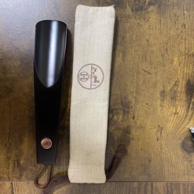 Hermes Shoehorn Negro Plata Herrajes Para Hombre De Japón Usado Foto 1 de 4