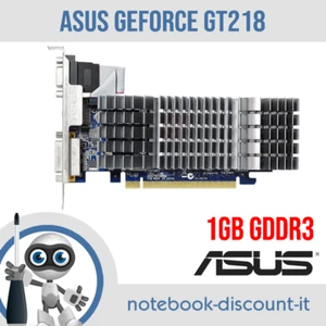 Scheda video ASUS Nvidia GeForce 210 GT218 GPU 1GB DDR3 High Profile - Foto 1 di 1