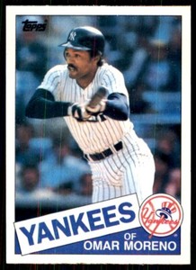 1985 Topps. Omar Moreno Baseball Cards #738