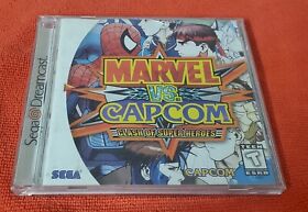 MARVEL VS. CAPCOM Clash of Super Heroes (Sega Dreamcast SDC) Complete CIB