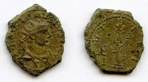 Antoniniano di Carausio (287-293 CE), Rotomagus, Impero Romano-Britannico - TVTEL - Foto 1 di 1