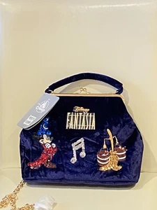 New Disney Store Mickey Mouse Fantasia Cross Body Bag / Handbag BNWT - Picture 1 of 10