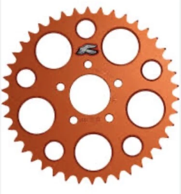 Новый 2009-2013 KTM SX50 50 оранжевый Renthal 38 зуб звездочки закрыть!!!! - Изображение 1 из 4