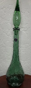 empoli genie bottle green Bark Florentine With Original Sticker - Picture 1 of 22