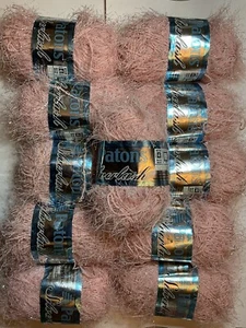 Lot Of 11 Patons Silverlash Rose Quartz Yarn 1.75 Oz 166 Yards Each Pink 81415 - Picture 1 of 10