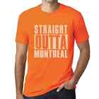 Men's Graphic T-Shirt Straight Outta Montreal Eco-Friendly Limited Edition