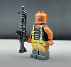 Custom Printed Lego G.I Joe Minifigure - RoadBlock - Picture 1 of 3