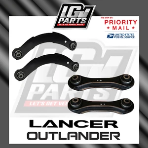 New Rear Upper Lower Control Arm Set 07-13 Outlander 08-17 Lancer (NON-TURBO) - Picture 1 of 1