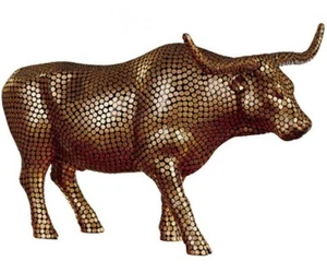 COW PARADE - PENNY BULL COW - (XL) - LONGHORN - TEXAS COWPARADE - EXTRA BONITO - Imagen 1 de 7
