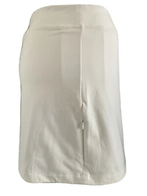 NUEVO SIN ETIQUETAS-ATHLETA SKORT DEPORTIVO, CINTURA ELÁSTICA AJUSTABLE, CREMALLERA-BOLSILLO, TALLA L, COLOR PERLA Foto 1 de 4