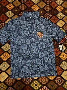 Chicago Bears tropical button up shirt men’s small NEW - Picture 1 of 9