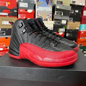 Size 5.5Y - Air Jordan 12 Retro BG Black Flu Game 153265-002 New! Ships Fast! - Picture 1 of 6