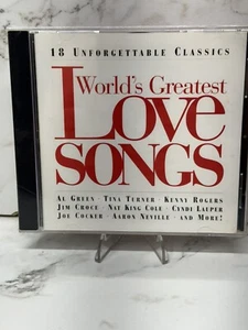 World's Greatest Love Songs - CD - 18 Unforgettable Classics - NEW Factory Seal - Picture 1 of 2