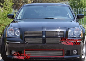 Fits 2005-2007 Dodge Magnum SRT8 Lower Bumper Chrome Billet Grille Grill Insert - Picture 1 of 3
