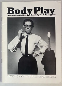 Body Play And Modern Primitives Quarterly, Vol. 1, # 1, 1992, Fakir Musaf, good+ - Picture 1 of 8