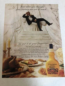 1995 I Can’t Believe It’s Not Butter Vintage Print Ad Fabio pa14 - Picture 1 of 3