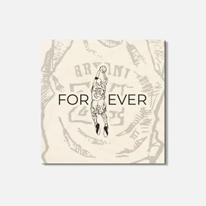 Koby Bryant Forever 4'' X 4'' Square Wooden Coaster - Picture 1 of 3